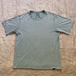 Men's Patagonia Crew Neck T-Shirt - Heathered Gray